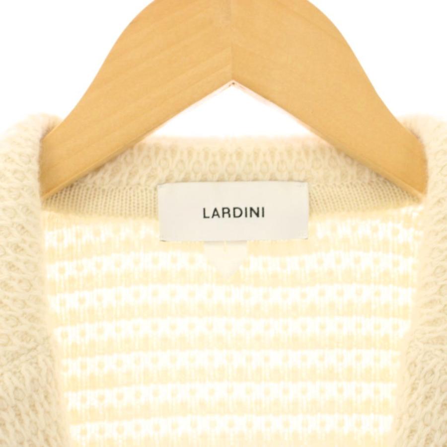 ラルディーニ LARDINI カシミヤ ブートニエール ニット テーラード