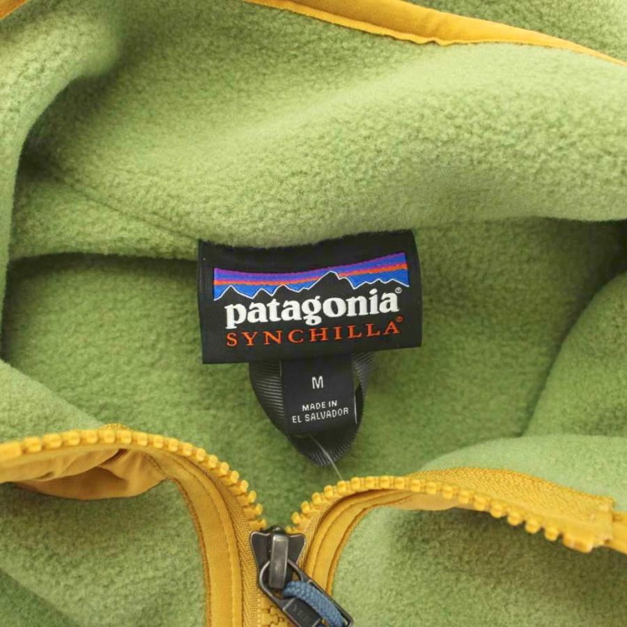パタゴニア Patagonia シンチラベスト フリース ジップアップ M 緑