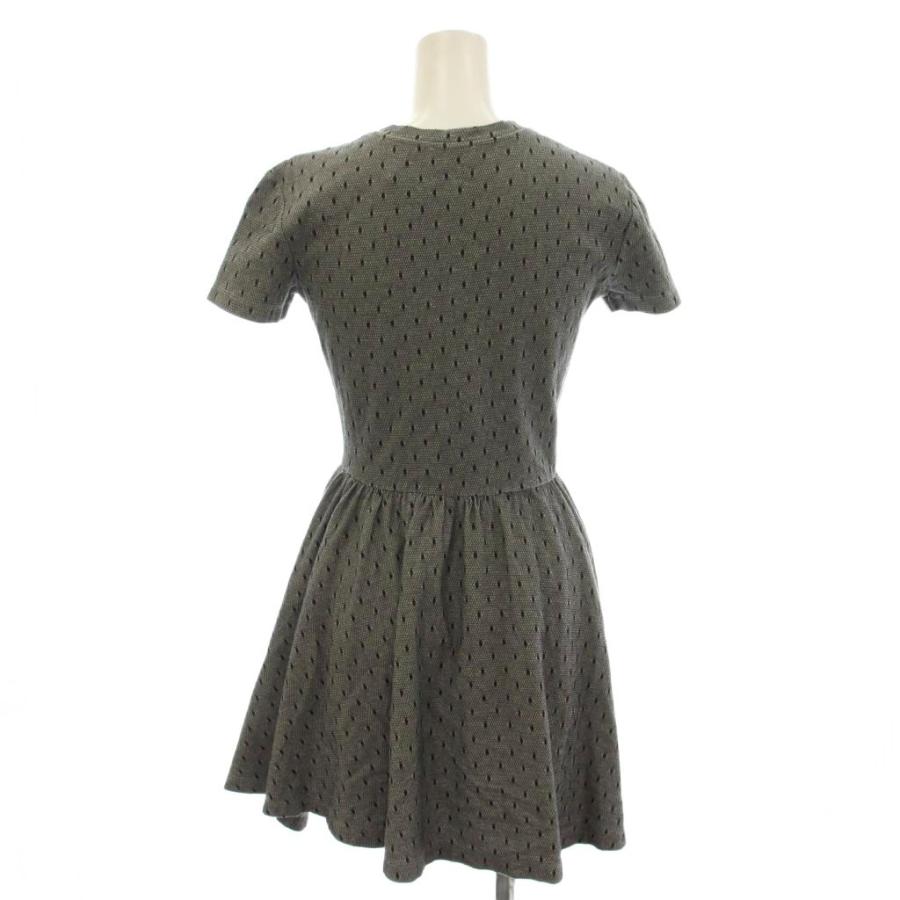 レッド ヴァレンティノ RED VALENTINO ワンピース 半袖 ミニ XS グレー