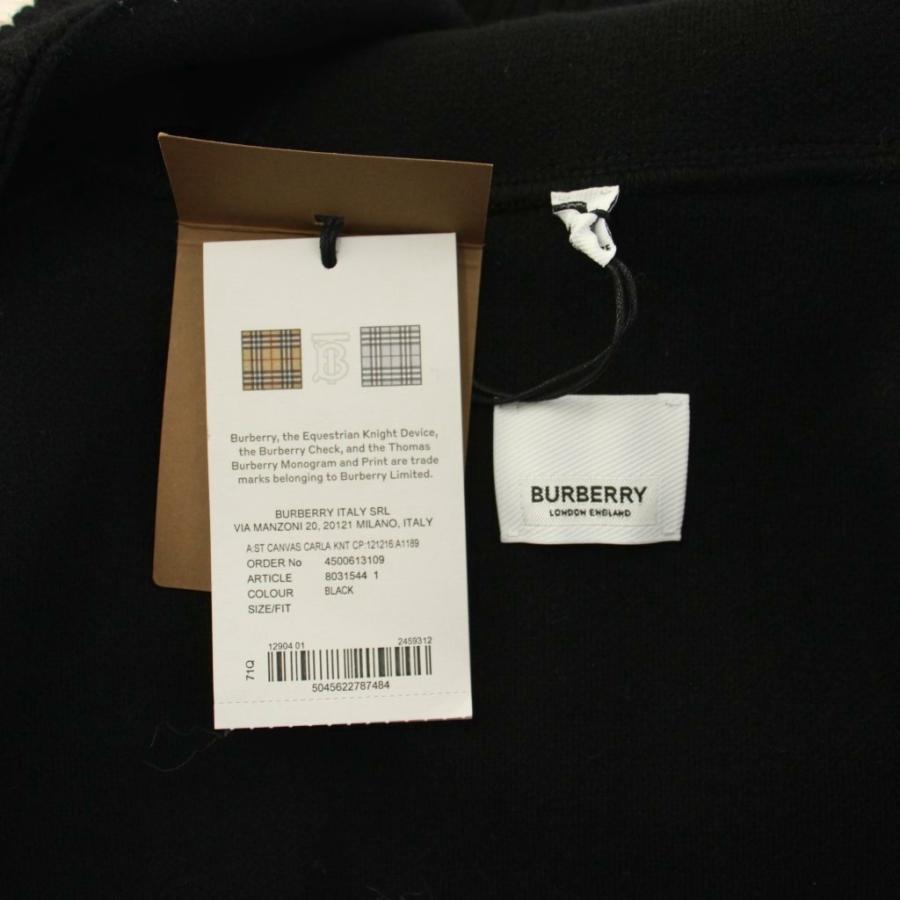 BURBERRY（バーバリー） タグ付き ロゴフーディケープ ニット ポンチョ