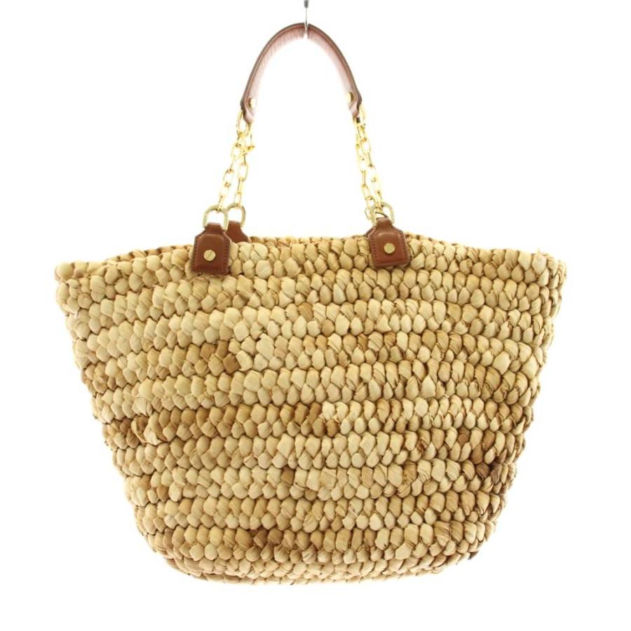 美品⭐️トリーバーチ　ELLA CHAIN TOTE かごバッグ　大容量　本革 TORY BURCH（トリーバーチ） TORY BURCH ELLA CHAIN TOTE トートバッグ