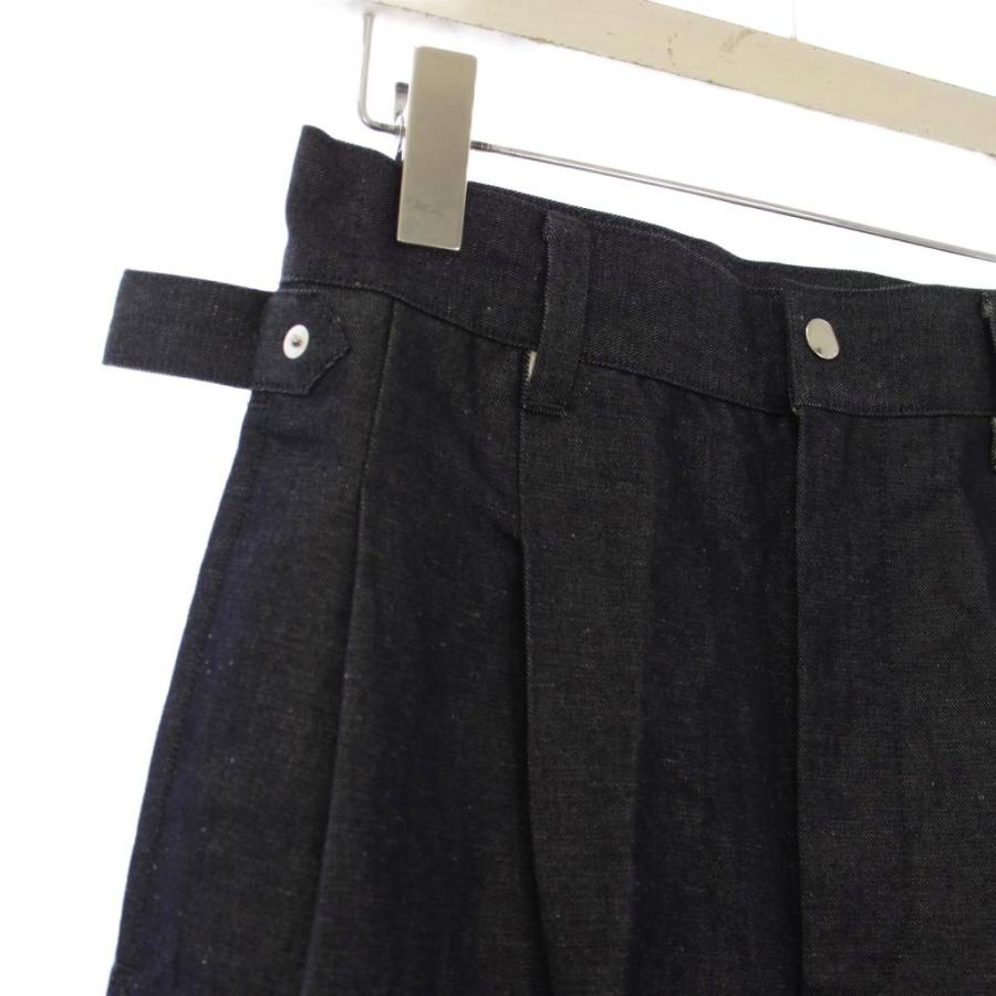 未使用品 ラドロー LUDLOW 25SS High rise Tapered leg denim ハイライズ テーパードデニムパンツ ジーンズ 0 紺 LD25S-PT005 /KH_2
