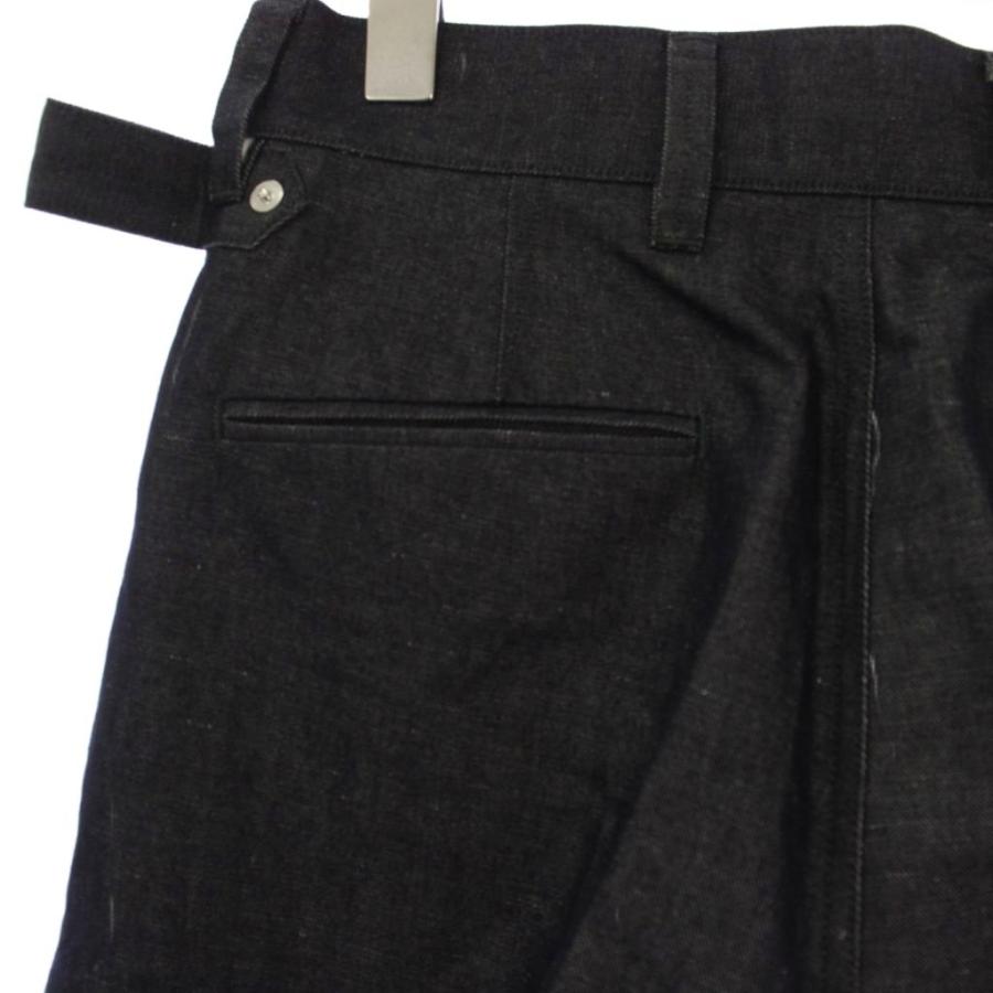 未使用品 ラドロー LUDLOW 25SS High rise Tapered leg denim ハイライズ テーパードデニムパンツ ジーンズ 0 紺 LD25S-PT005 /KH_3