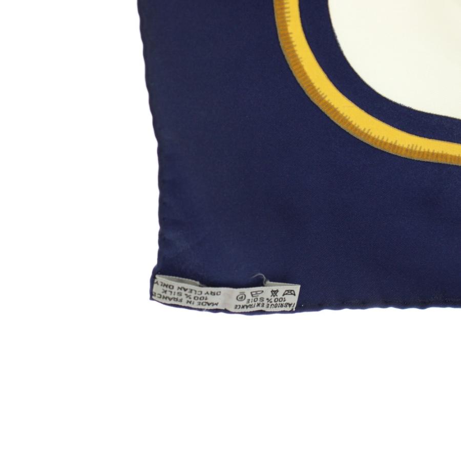 HERMES（エルメス） 王者の虎 カレ90 スカーフ 総柄 シルク 絹