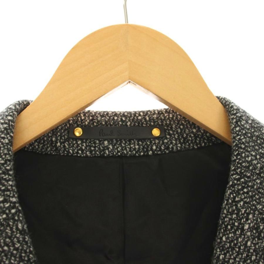 ポールスミス PAUL SMITH チェスターコート ロング ウール アウター L グレー 黒 273115 690R /YM メンズ_3