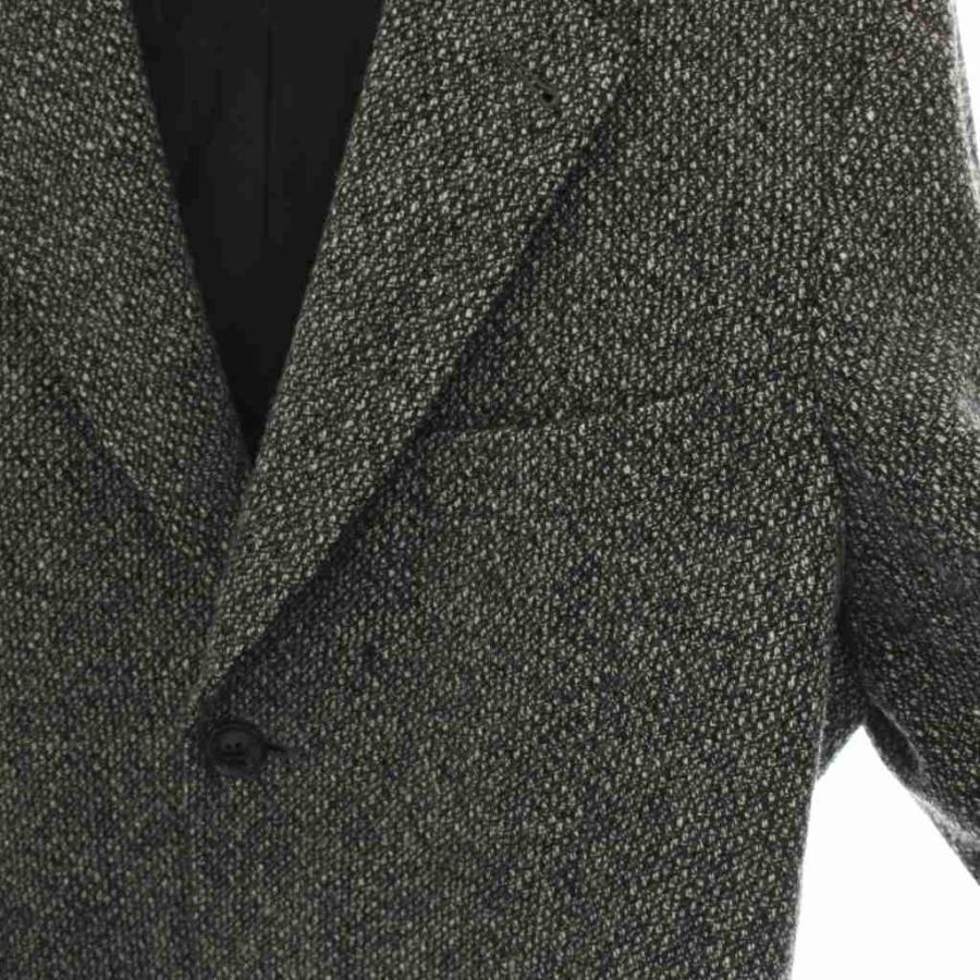 ポールスミス PAUL SMITH チェスターコート ロング ウール アウター L グレー 黒 273115 690R /YM メンズ_5