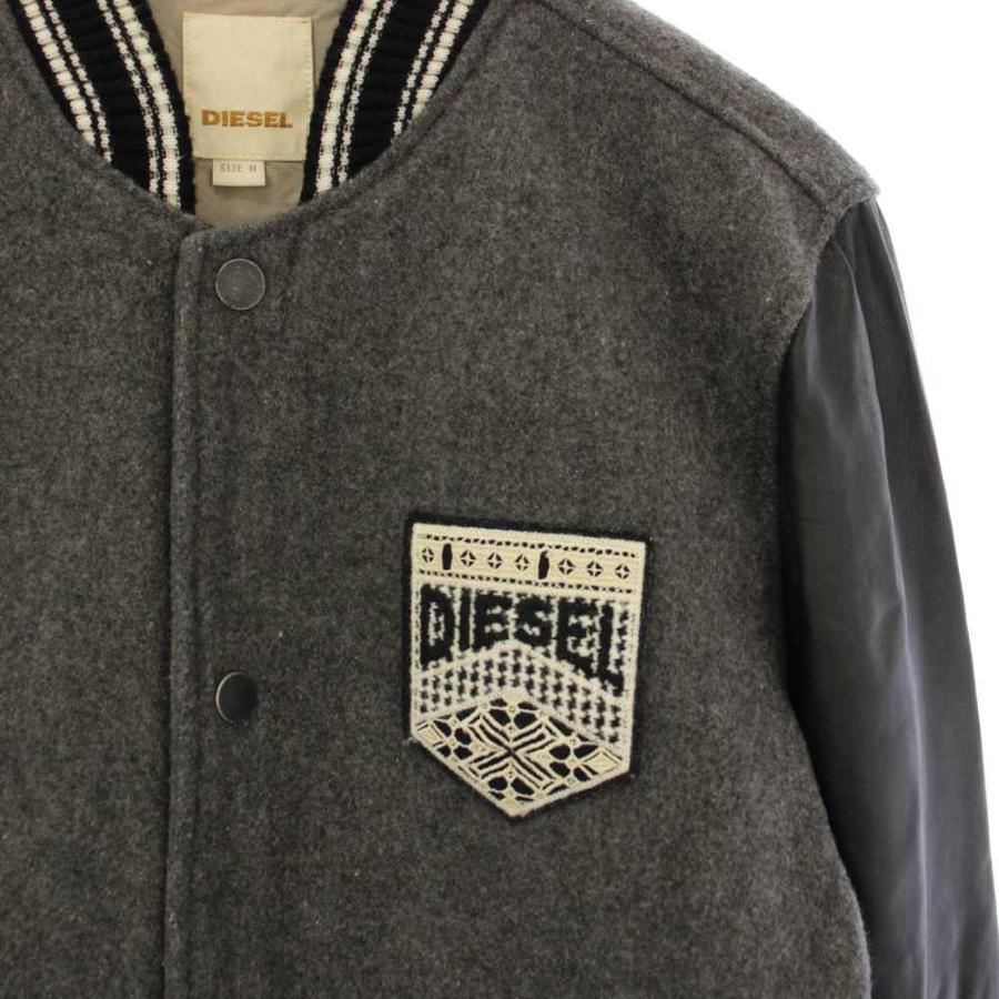 DIESEL（ディーゼル） ジャンパー ブルゾン スタジャン ラムレザー