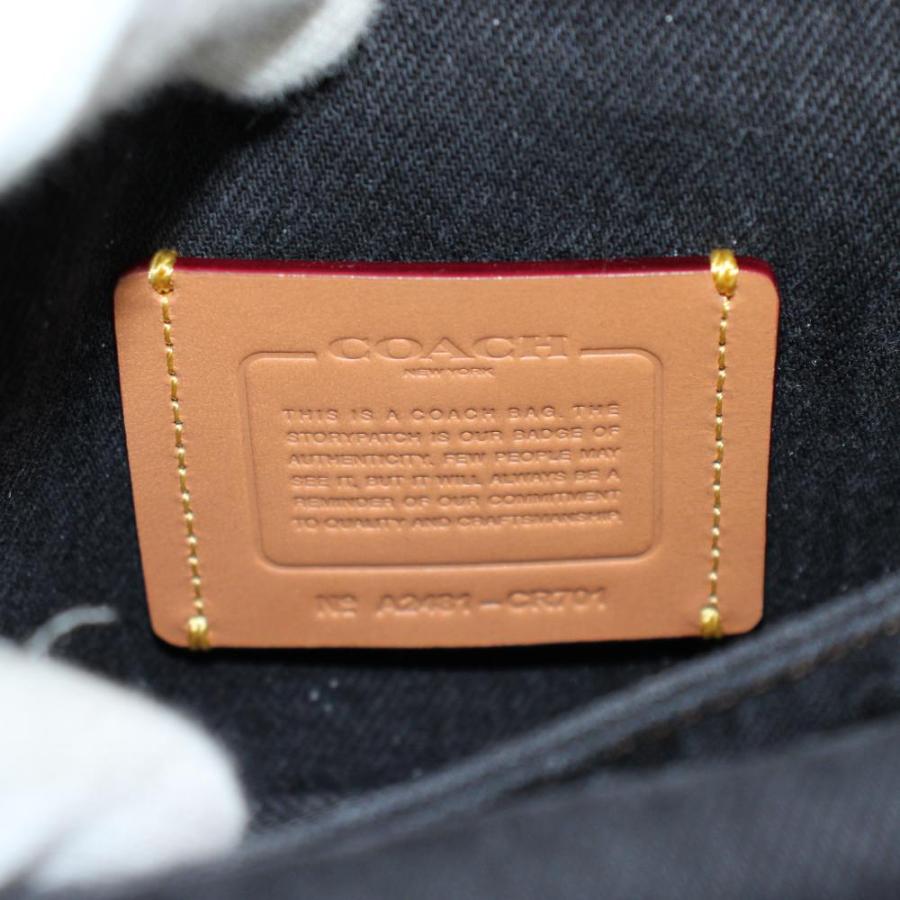 COACH（コーチ） タビー ショルダーバッグ キルティング ロゴ チェーン
