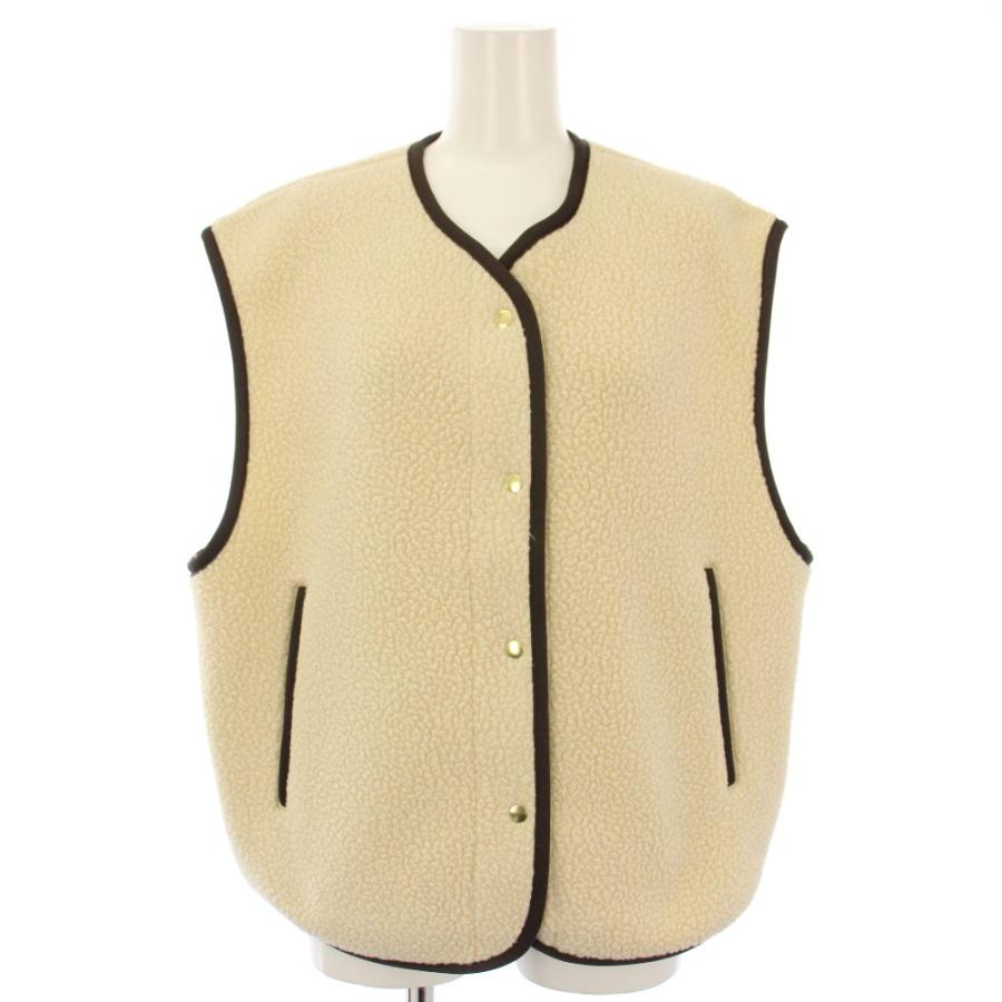 【美品】ヴェルメイユパーイエナ　フリース ヴェルメイユ パー イエナ VERMEIL par iena Wool fleece プルオーバー