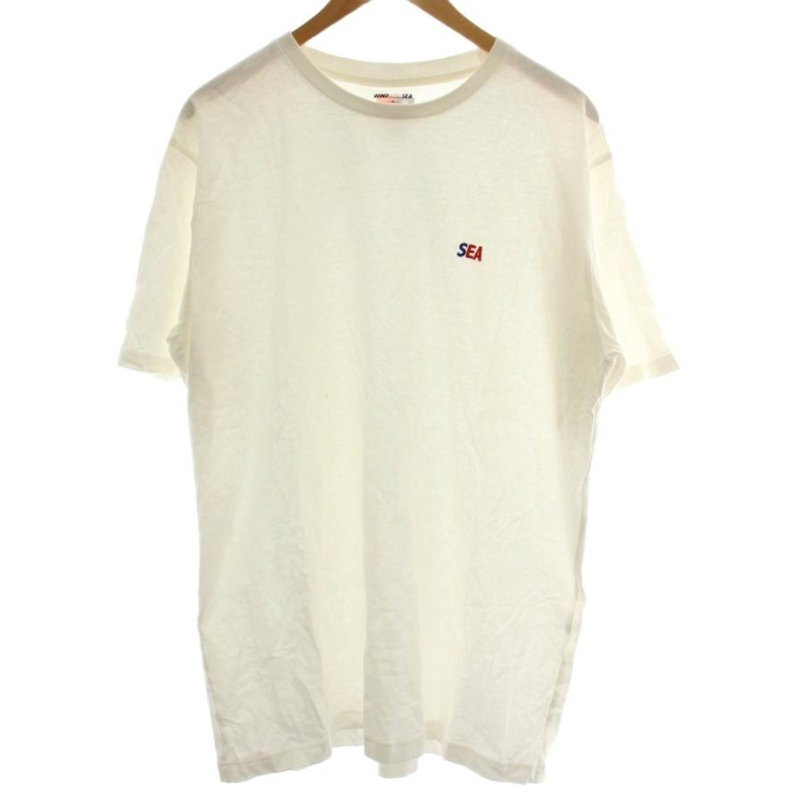 しょうちゃん新品未使用wind and seaクルーネック白 ホワイト ウィンダンシー WIND AND SEA Tシャツ XL 白 ホワイト クルーネック