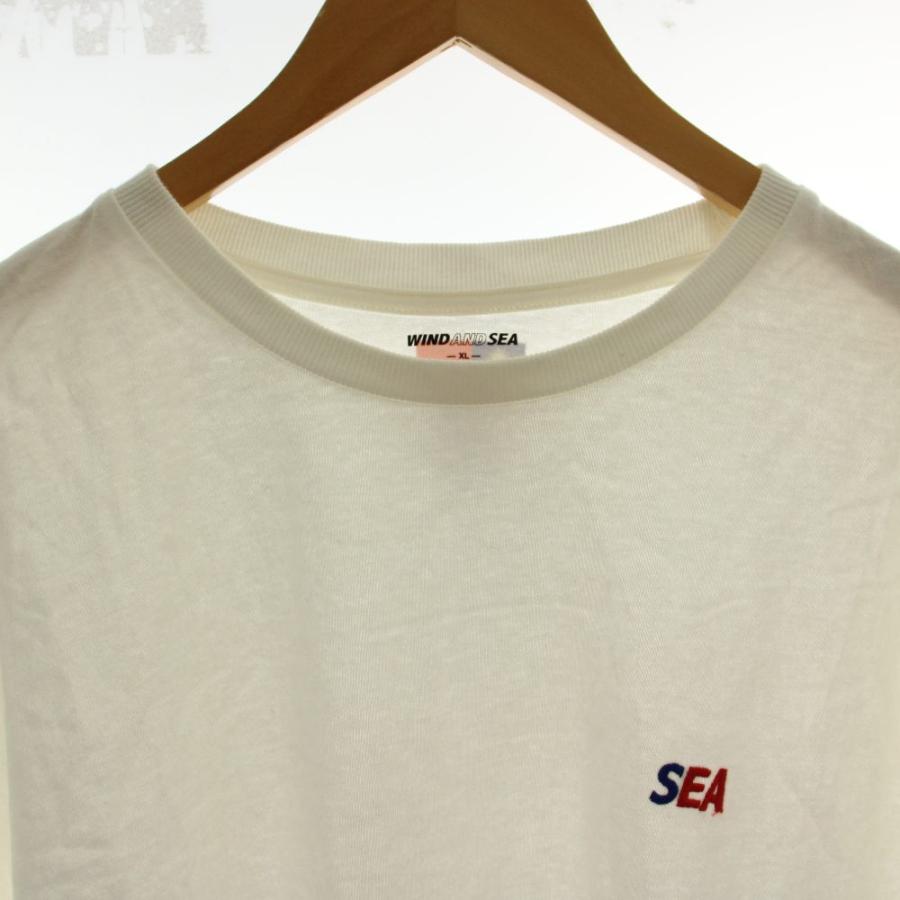 ウィンダンシー WIND AND SEA Tシャツ XL 白 ホワイト クルーネック