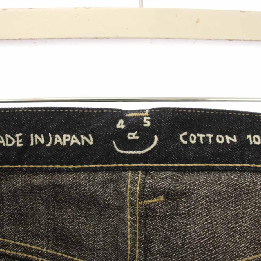 未使用品 45R 45rpm ツイードデニムの空比古比女 デニム パンツ 