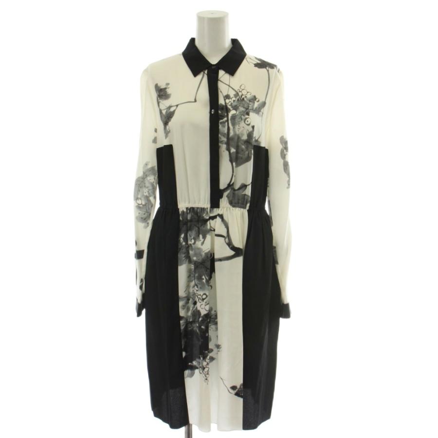 ヴィヴィアンタム VIVIENNE TAM ワンピース 絹 シルク 0 白 ホワイト