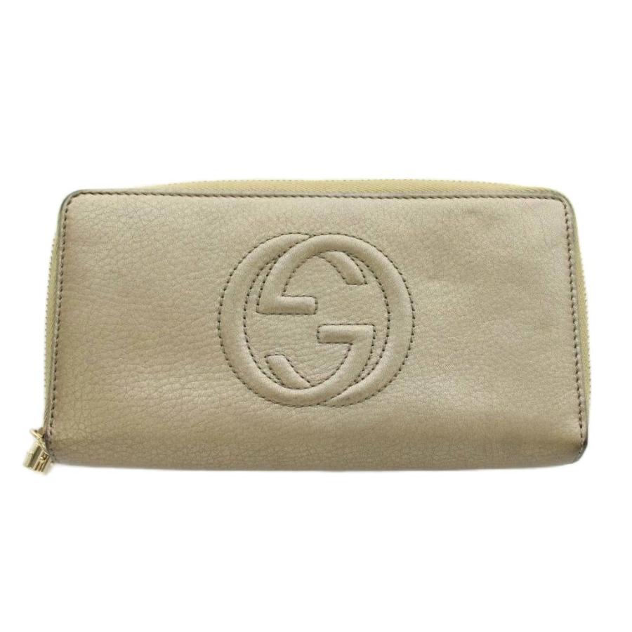 GUCCI（グッチ） インターロッキングG 長財布 ラウンドファスナー 小銭 