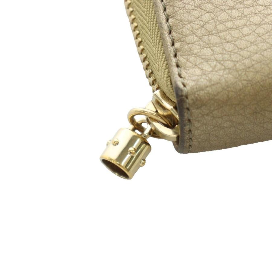 GUCCI（グッチ） インターロッキングG 長財布 ラウンドファスナー 小銭