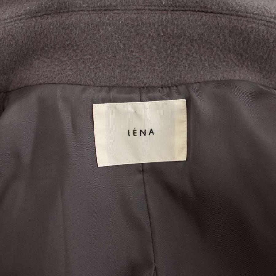 美品✨イエナ super140 ウールコクーンショートコート グレー イエナ IENA 22AW スーパー140 super140 ウールコクーンショートコート