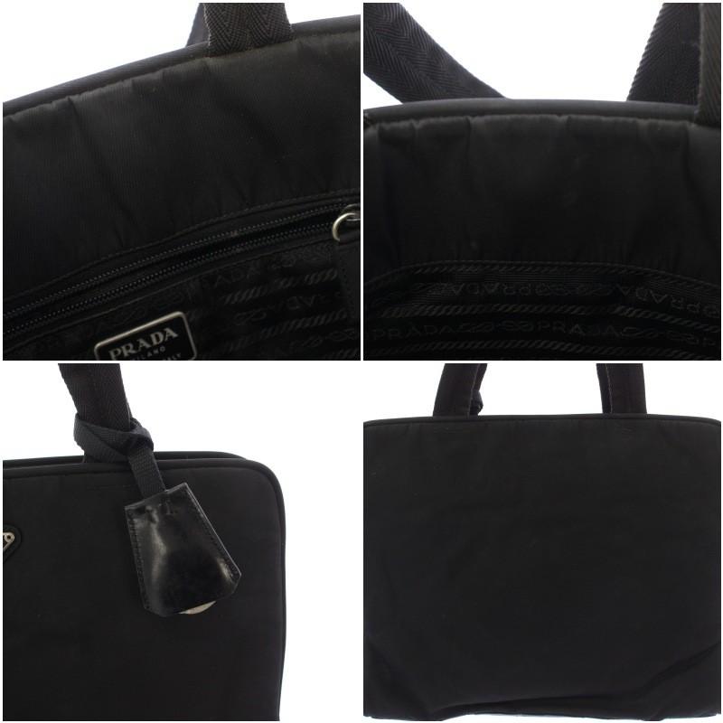 PRADA（プラダ） トートバッグ ハンドバッグ 三角プレート ロゴ