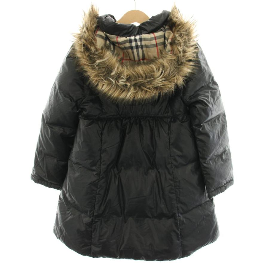 BURBERRY バーバリー ブラック ジャケット フード付き ブルゾン キッズ