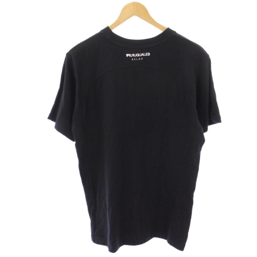 ウノピュウノウグァーレトレ リラックス Tシャツ カットソー M 紺 