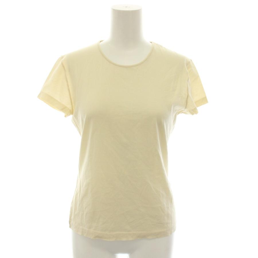 ジルサンダー JIL SANDER Tシャツ カットソー 半袖 無地 S アイボリー 