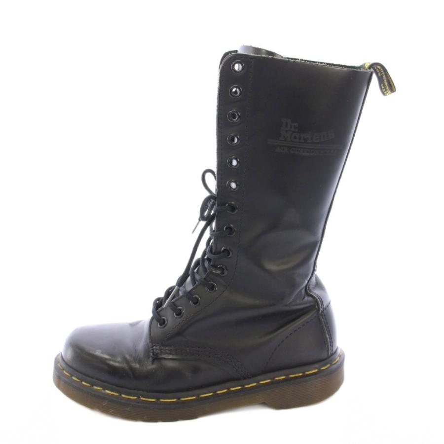 英国製 ドクターマーチン 14ホール ブーツ 黒 UK 6 DR.MARTENS 1914 