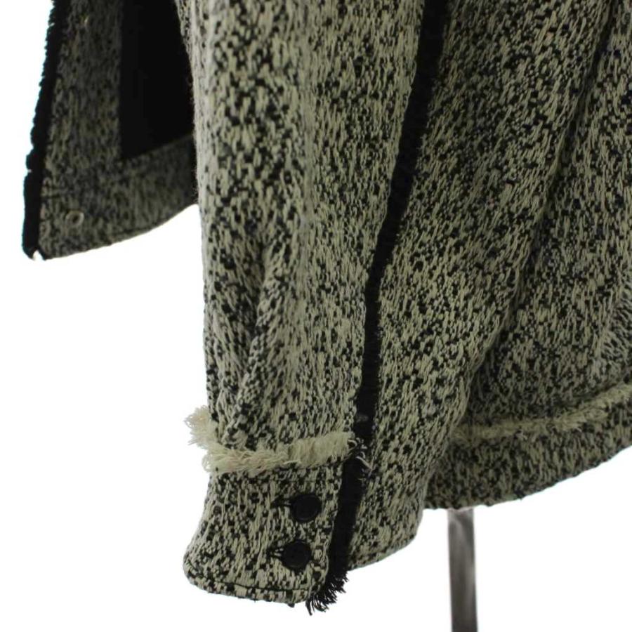 アメリヴィンテージ Ameri VINTAGE 22AW OTONA MUSE FRINGE TWEED OVER