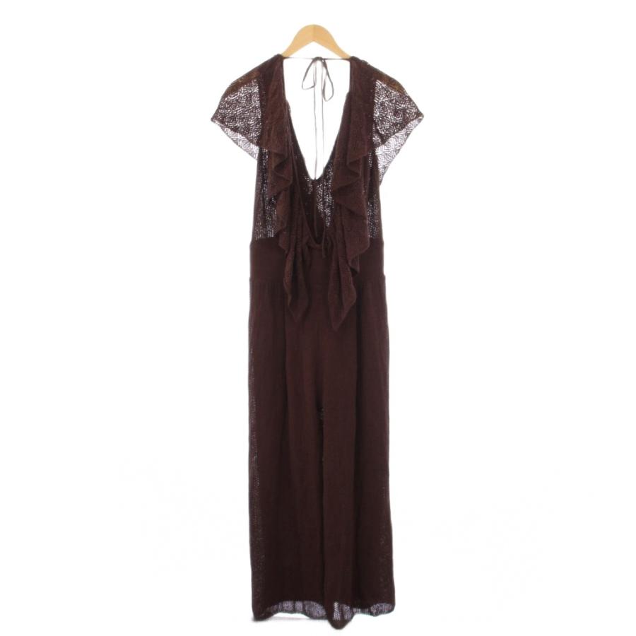 アメリヴィンテージ Ameri VINTAGE MEDI RUFFLE KNIT ROMPERS 