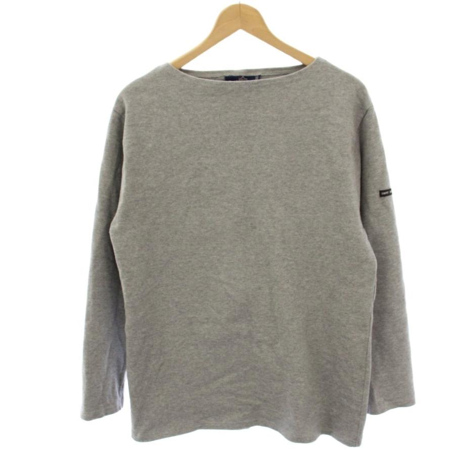 SAINT JAMES ボートネック　グレー セントジェームス SAINT JAMES ウエッソン カットソー Tシャツ M