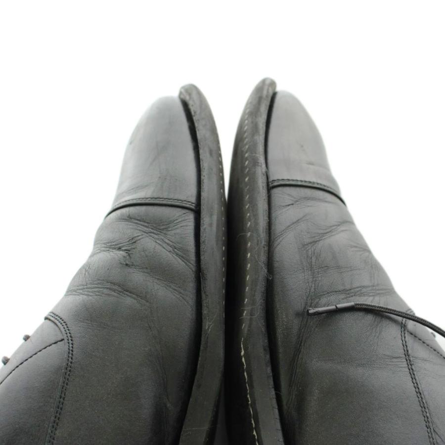 HIROKAWA スコッチグレイン 黒 ビジネスシューズ スコッチグレイン SCOTCH GRAIN HIROKAWA キャップトゥ ビジネス