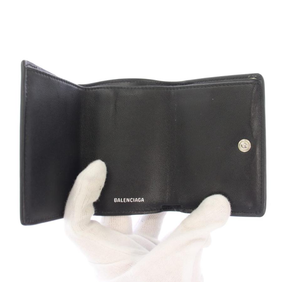 レア！バレンシアガ ミニウォレット 未使用品 BALENCIAGA ペーパー BALENCIAGA（バレンシアガ） ペーパーミニウォレット 三つ折り財布 星