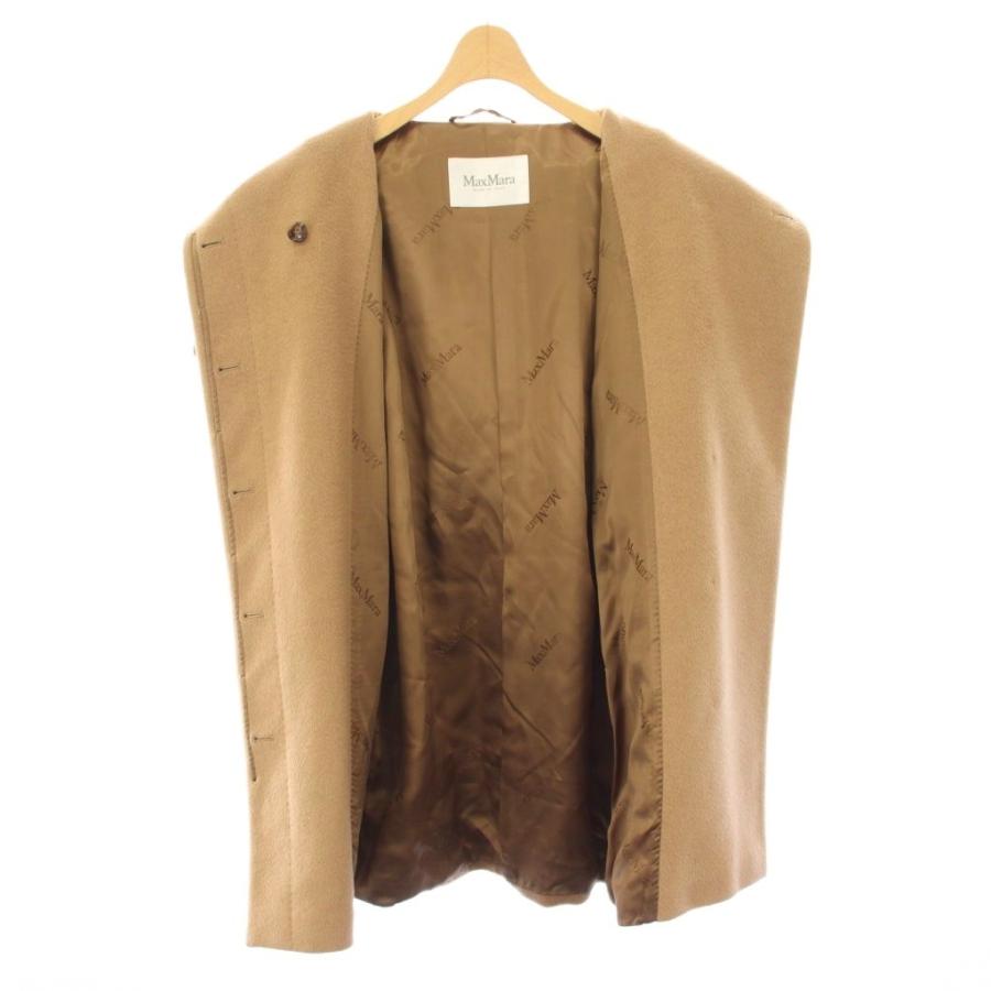 Max Mara（マックスマーラ） キャメルヘア スタンドカラーコート