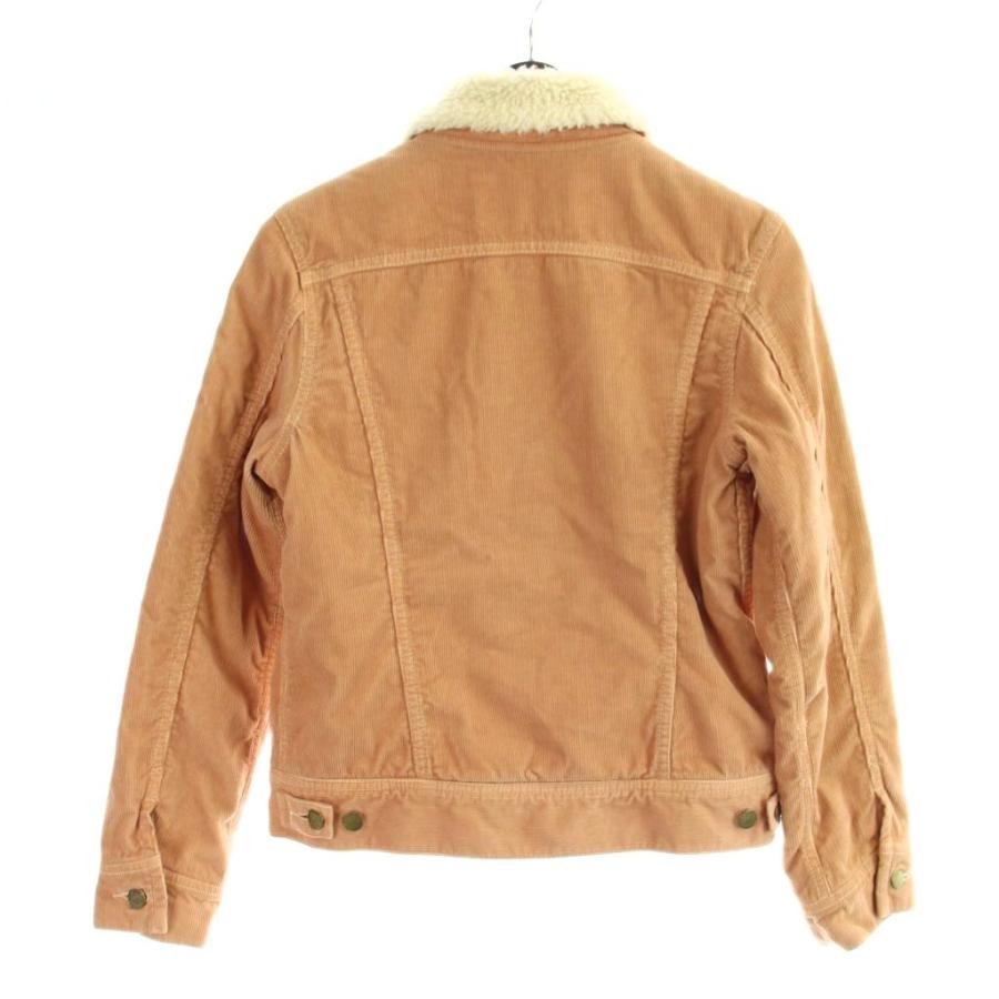 Lee（リー） ジャケット 上着 M ベージュ ボア襟 コーデュロイ 長袖