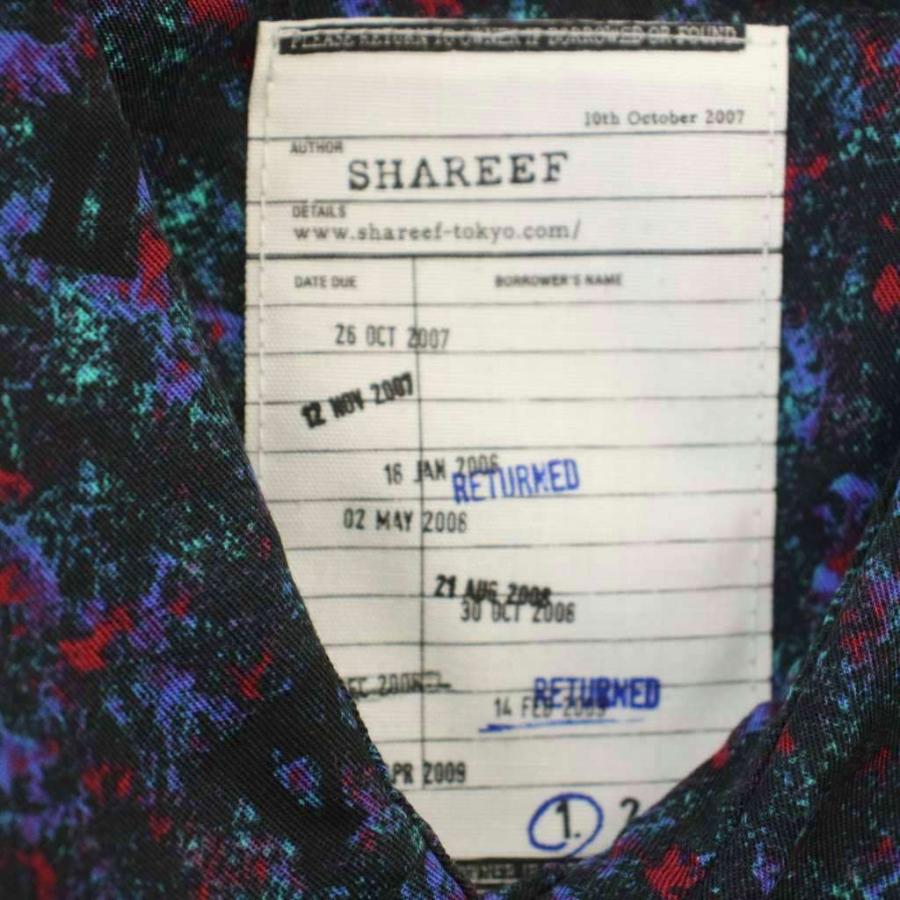 shareef カラーカモフラージュビッグシャツ シャリーフ SHAREEF COLOR CAMOUFLAGE BIG SHIRTS カモフラージュ