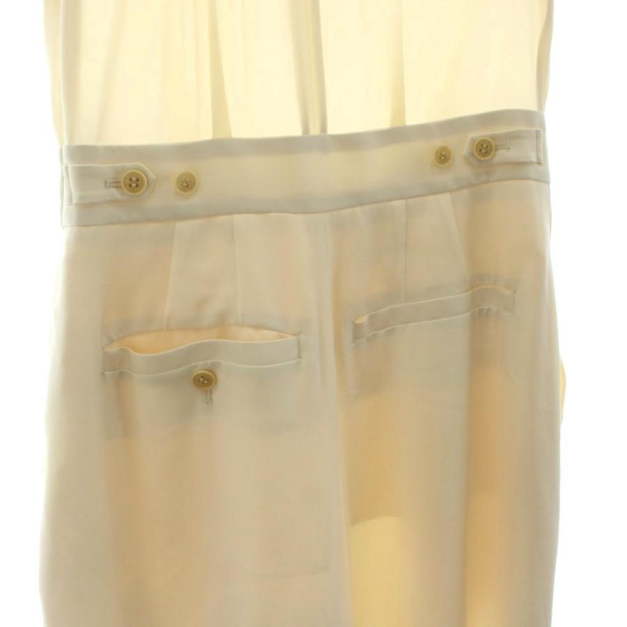ハイク HYKE TA/P STRAPLESS JUMPSUIT ティーエーピーストラップレスジャンプスーツ オールインワン パンツ 1 アイボリー 無地_3