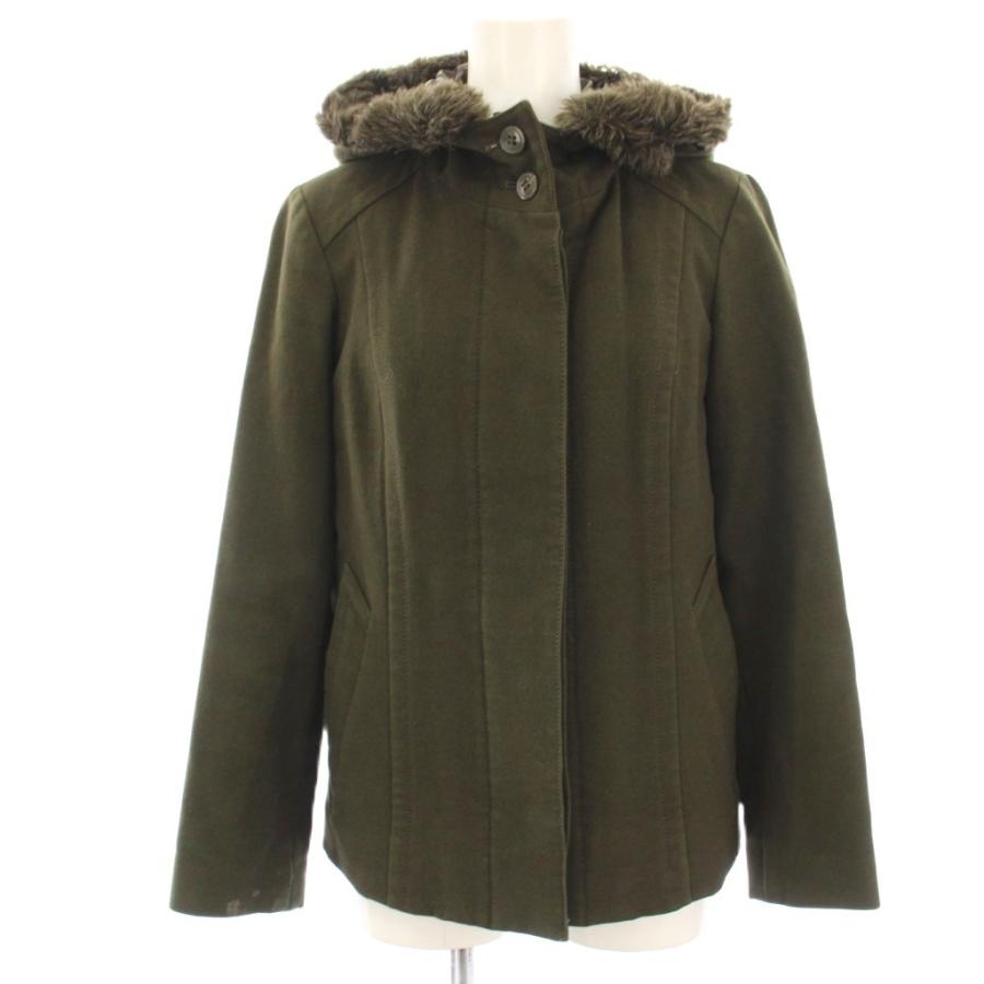 BURBERRY BLUE LABEL（バーバリーブルーレーベル） 中綿コート ウール 