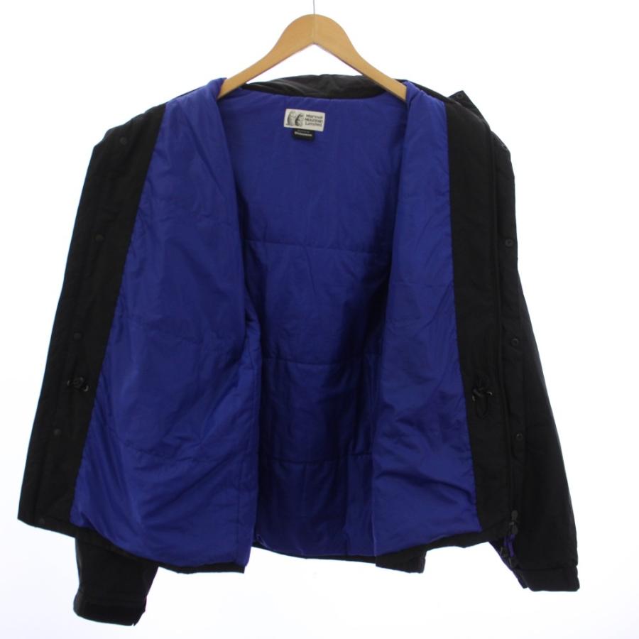 シンゾーン Shinzone × Marmot Windstopper Padded Mountain Jacket 中綿ジャケット ジップアップ フード ナイロン M 黒 24AMAJK01 /BM レ_3
