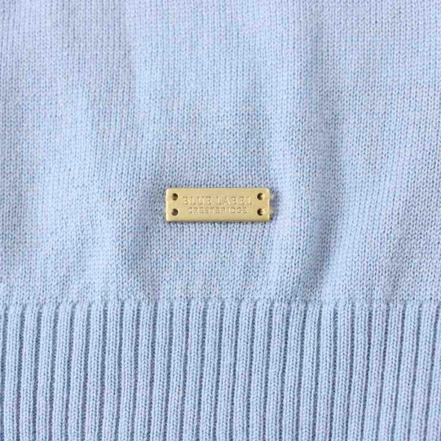 美品 BLUE LABEL CRESTBRIDGE ブルーレーベルクレストブリッジ ロンT 38 コットン ポリエステル 長袖 レディース AN2355A56 My Ordinary Life｜BLUE LABEL CRESTBRIDGE(ブルーレーベル・クレスト