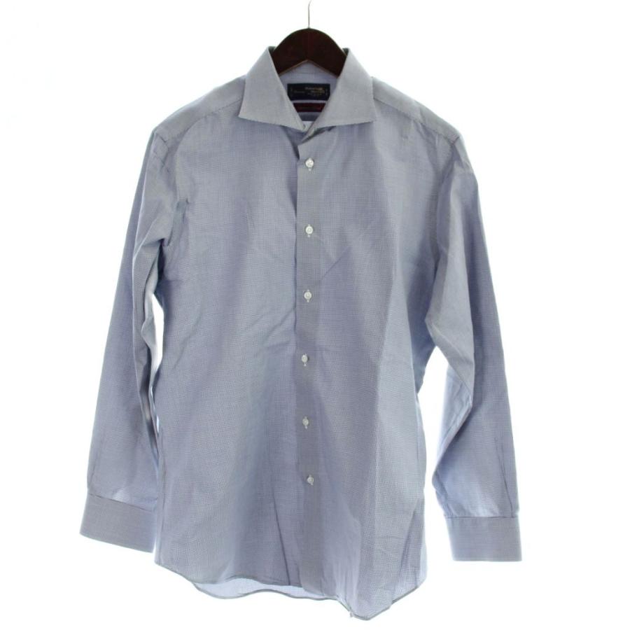 メーカーズシャツ カマクラ MAKER'S SHIRT 鎌倉 ワイシャツ 40-74 青