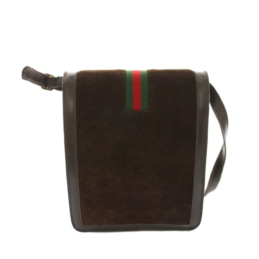 グッチ パルファン オールドグッチ シェリーライン ショルダーバッグ GGロゴ茶 GUCCI（グッチ） パルファン PARFUMS オールドグッチ シェリーライン