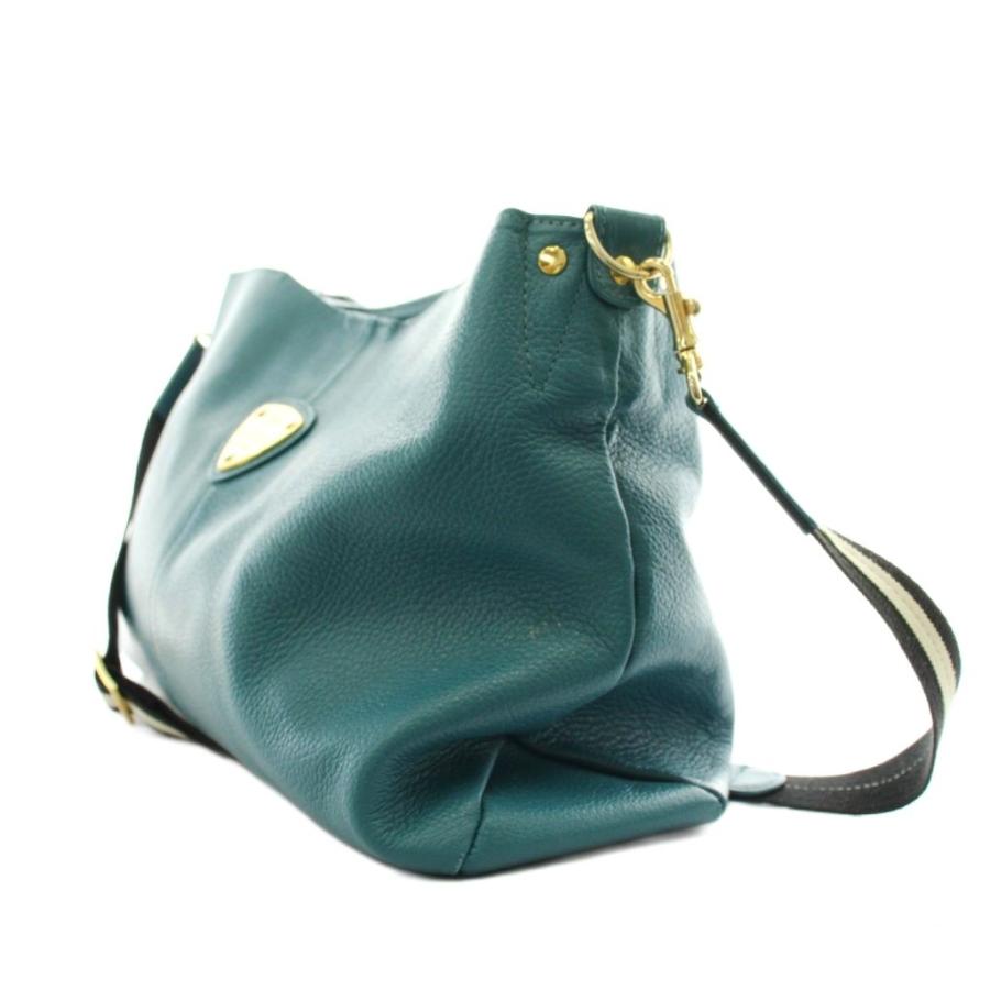 アタオ elvy ハンドバッグ ショルダーバッグ 2way レザー 青 ATAO（アタオ） ATAO elvy ハンドバッグ ショルダーバッグ 2way レザー