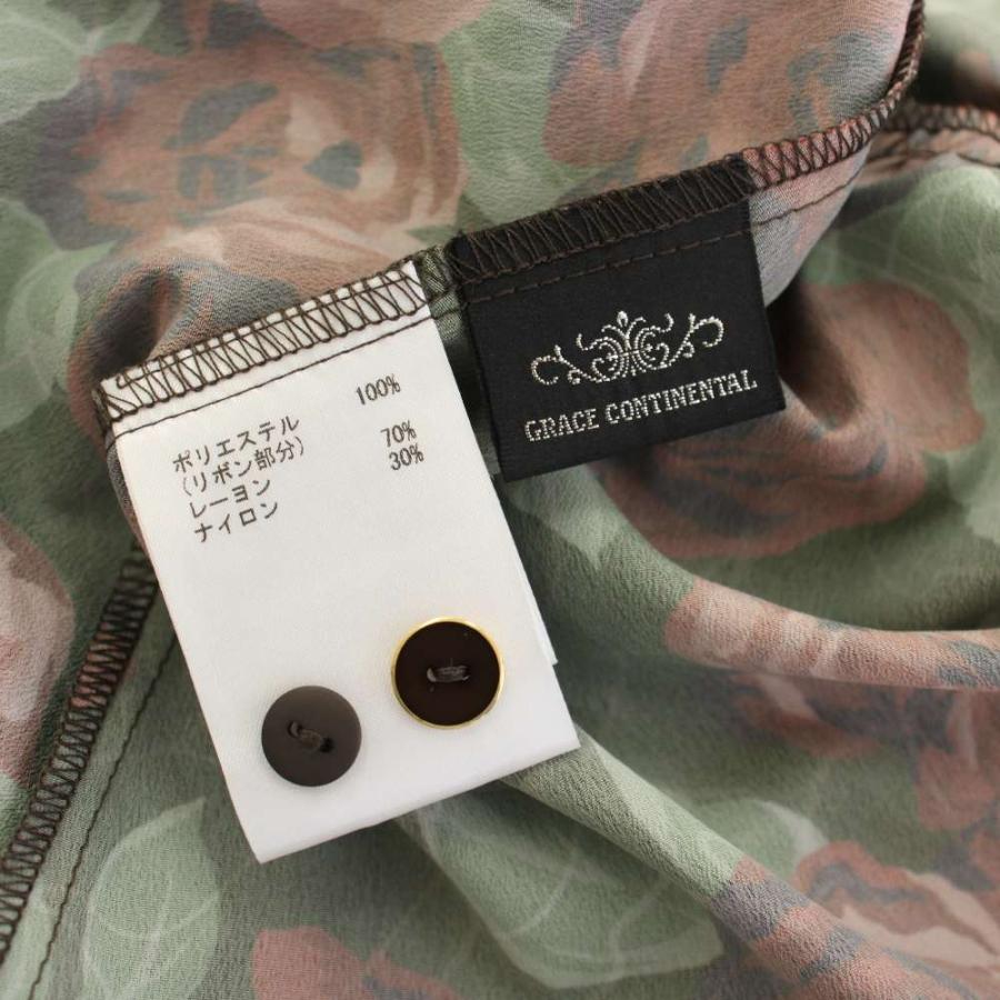 グレースコンチネンタル GRACE CONTINENTAL 25AW シャツワンピース 