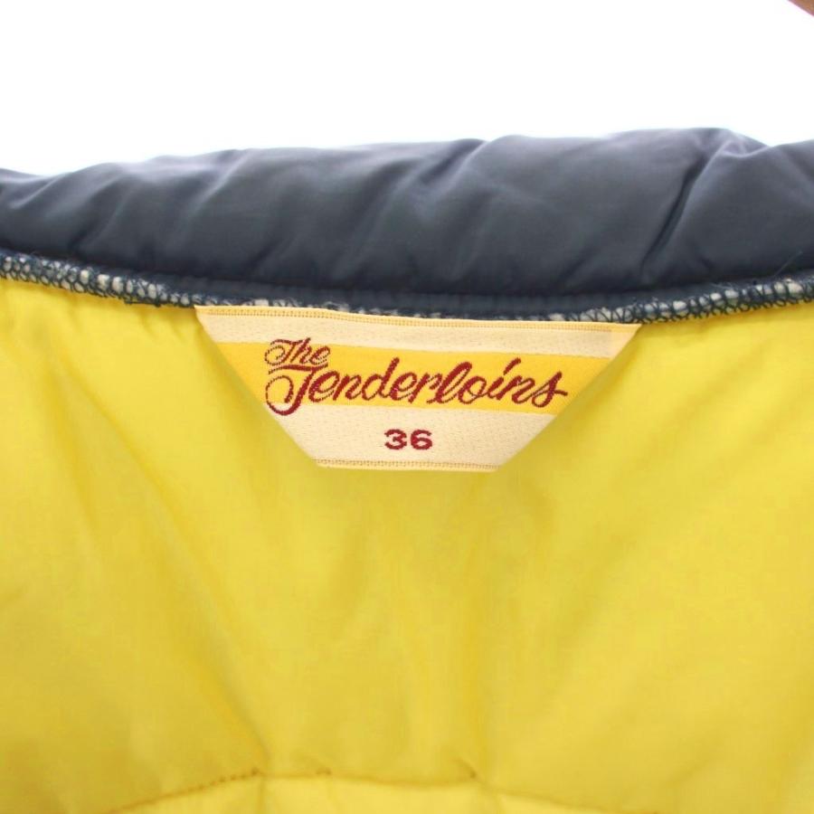 テンダーロイン TENDERLOIN T-NRA RACING VEST 中綿ベスト XS 紺 /KH