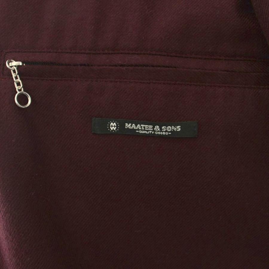 マーティーアンドサンズ MAATEE＆SONS LEATHER SUBMARINE JK PHIILIP レザージャケット 革ジャン フーディ 3 黒 MT3303-0908A /KH メンズの画像