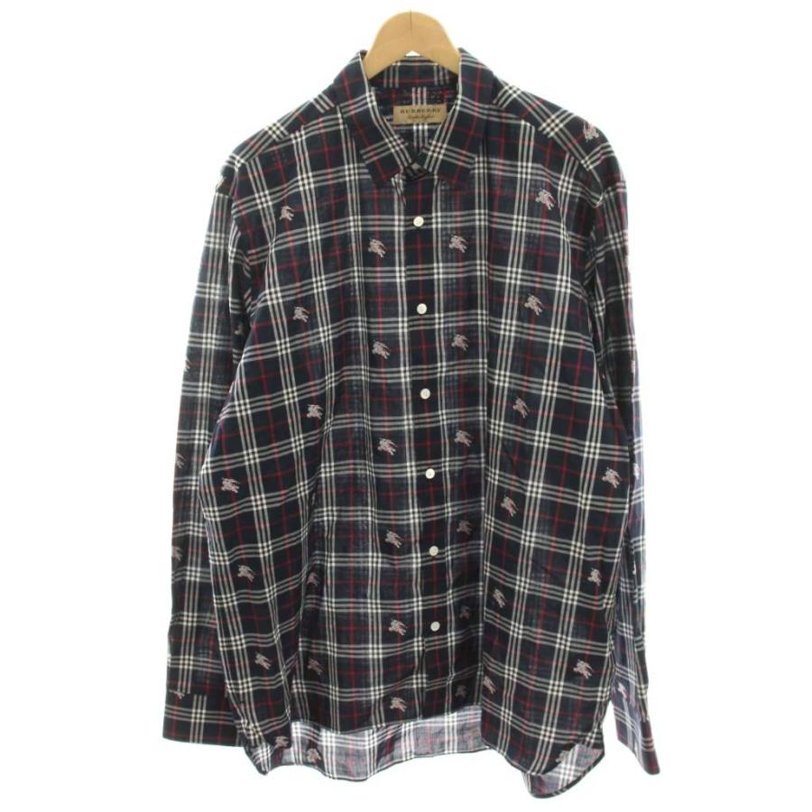 BURBERRY】バーバリーロンドン メンズシャツ チェック 長袖 【公式通販】
