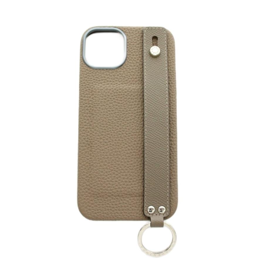 iPhone15plus BONAVENTURA ベージュ レザー 携帯ケース 【公式通販】