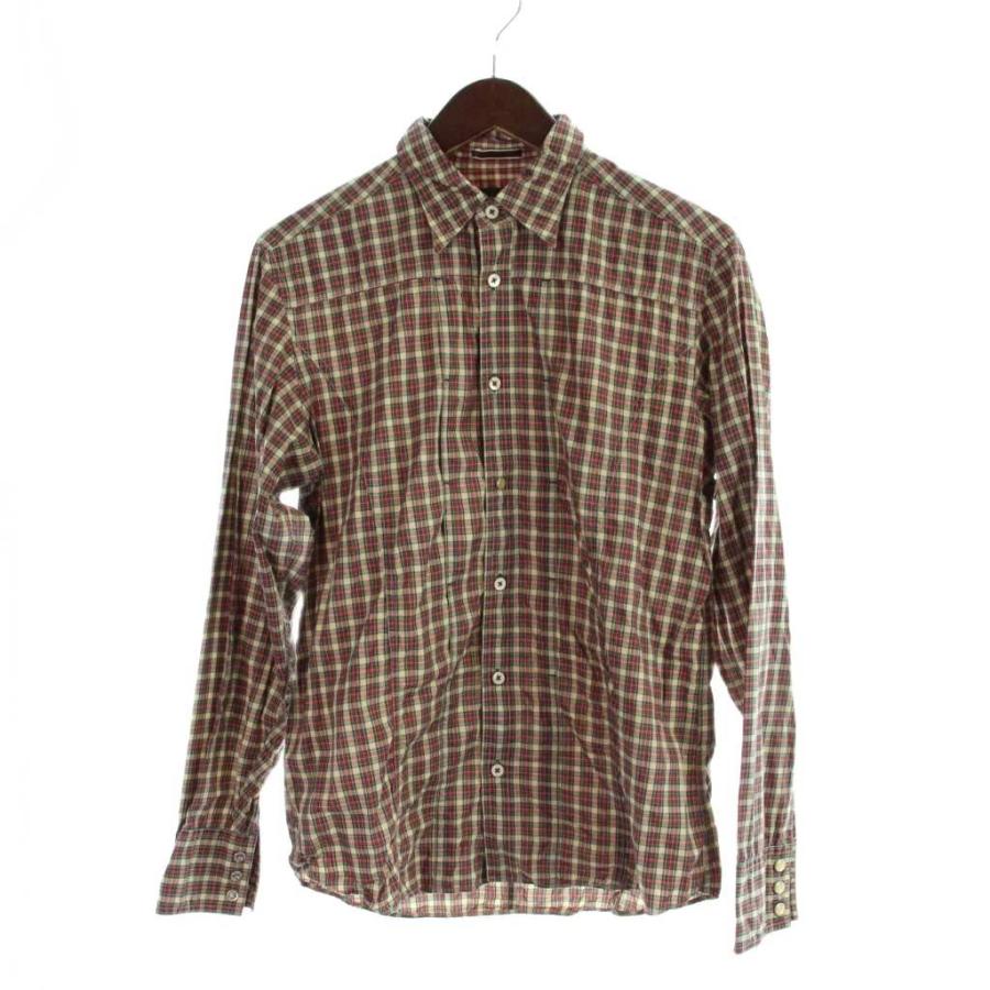ポールスミスコレクション PAUL SMITH COLLECTION シャツ M 赤 レッド 