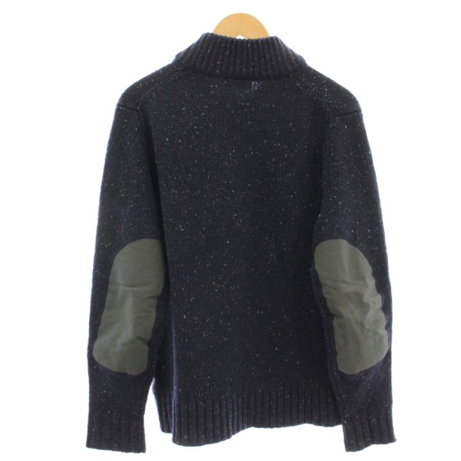 パタゴニア Patagonia ハーフボタン ニット セーター エルボーパッチ 