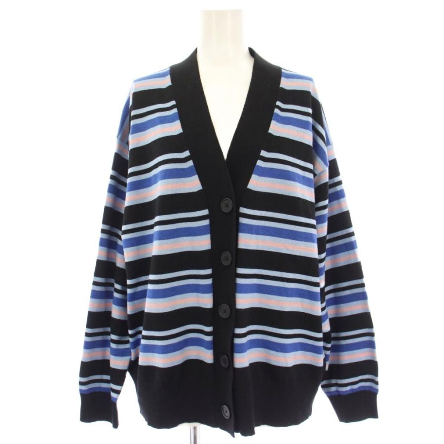 ユニクロ（UNIQLO） × MARNI ニットカーディガン 長袖 マルチボーダー 