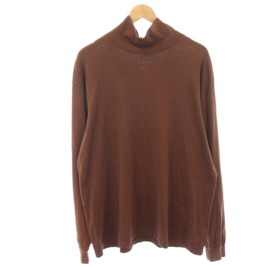 オーラリー AURALEE 20AW LUSTER PLAITING HI NECK L/S TEE Tシャツ 