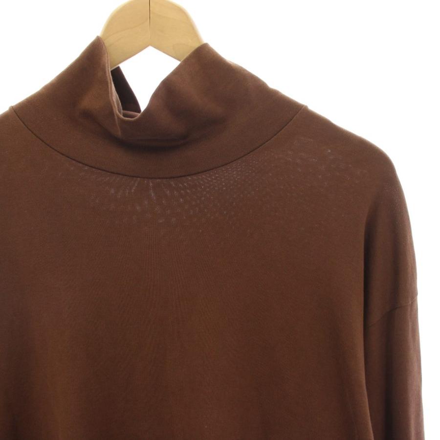 オーラリー AURALEE 20AW LUSTER PLAITING HI NECK L/S TEE Tシャツ 